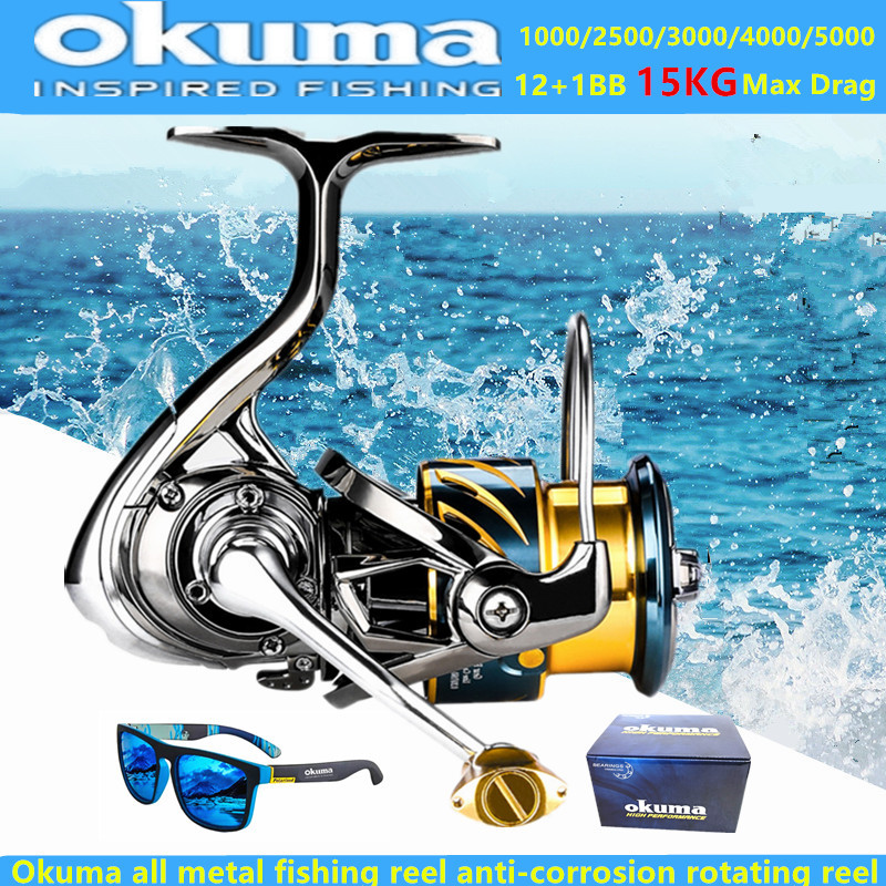 Mulinello da Pesca Okuma Tutto - Surf Reel recensione e prezzo